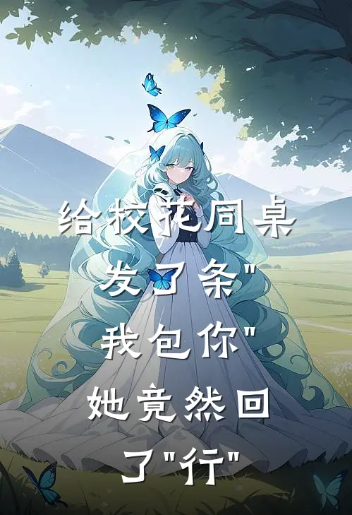 给校花同桌发了条"我包你"，她竟然回了"行"