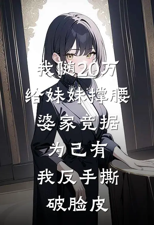 我随20万给妹妹撑腰，婆家竟据为己有，我反手撕破脸皮