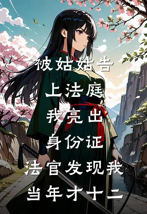 被姑姑告上法庭，我亮出身份证，法官发现我当年才十二