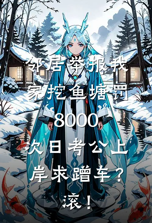 邻居举报我家挖鱼塘罚8000，次日考公上岸求蹭车？滚！