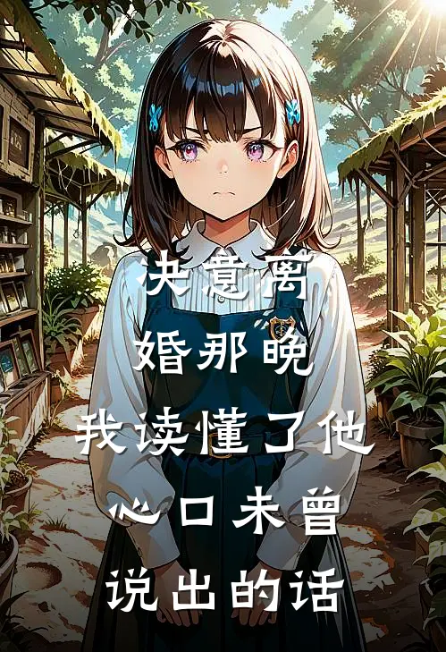 决意离婚那晚，我读懂了他心口未曾说出的话