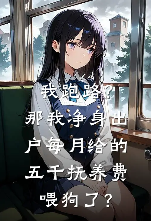 我跑路？那我净身出户每月给的五千抚养费喂狗了？