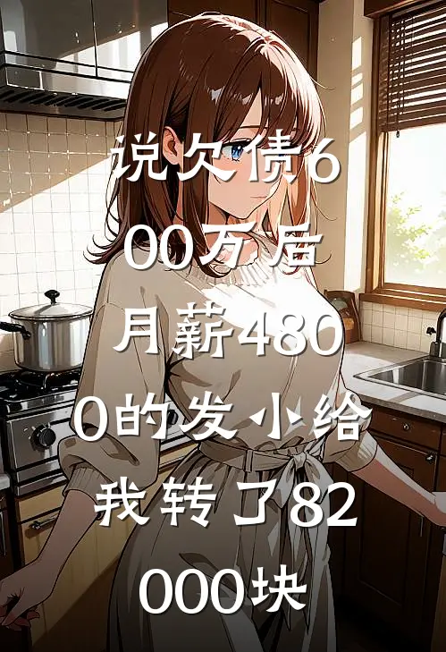 说欠债600万后，月薪4800的发小给我转了82000块
