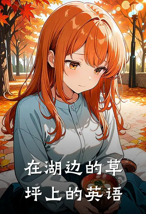 在湖边的草坪上的英语