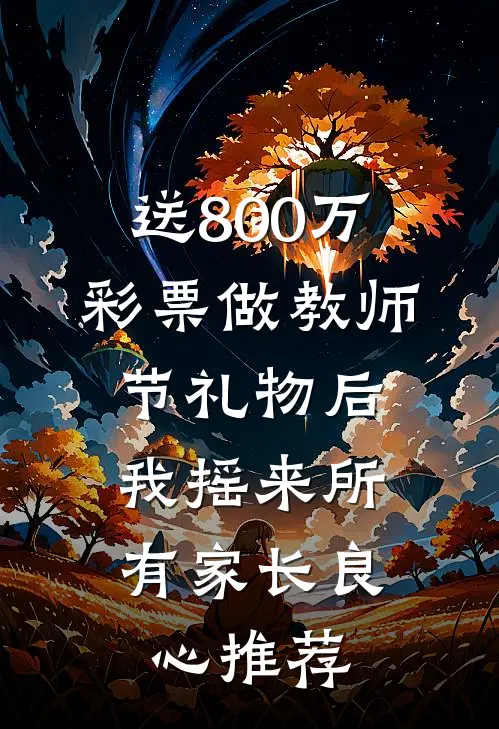 送800万彩票做教师节礼物后，我摇来所有家长良心推荐