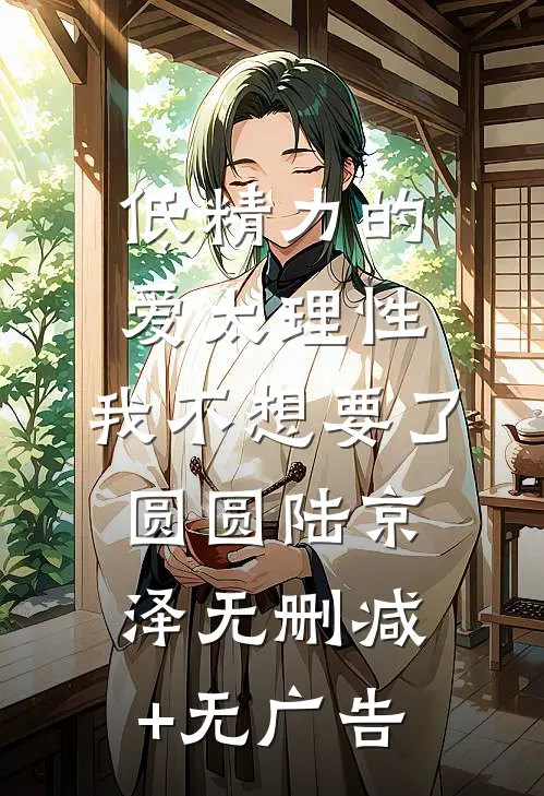 低精力的爱太理性，我不想要了圆圆陆京泽无删减+无广告