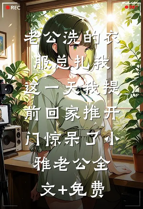 老公洗的衣服总扎我，这一天我提前回家推开门惊呆了小雅老公全文+免费