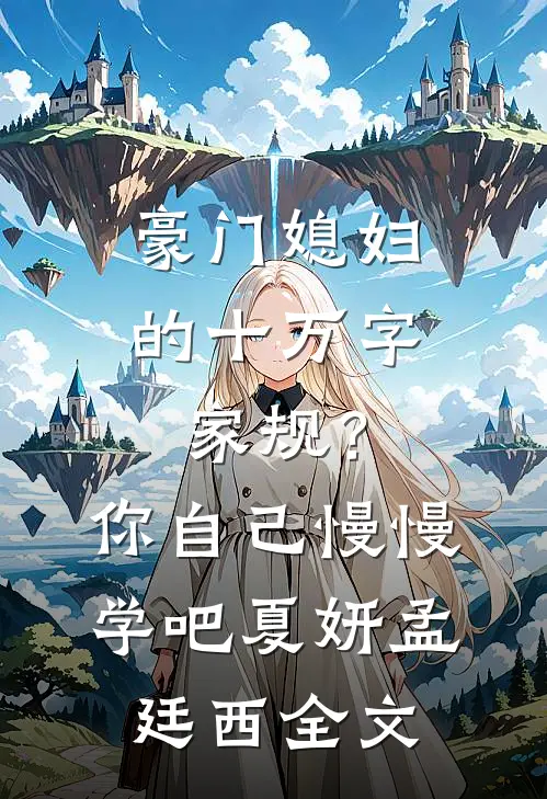 豪门媳妇的十万字家规？你自己慢慢学吧夏妍孟廷西全文