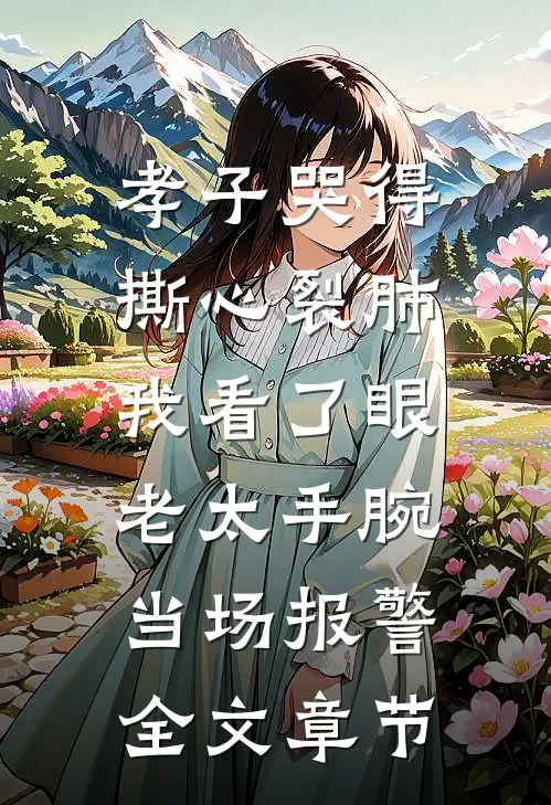 孝子哭得撕心裂肺，我看了眼老太手腕当场报警全文章节