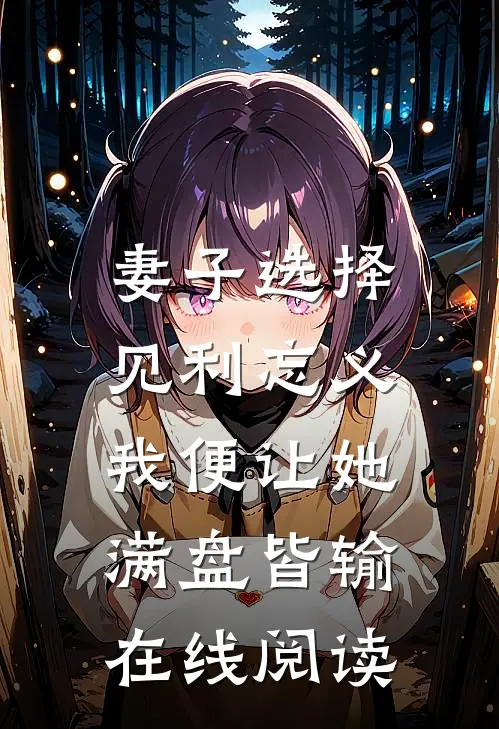 妻子选择见利忘义，我便让她满盘皆输在线阅读