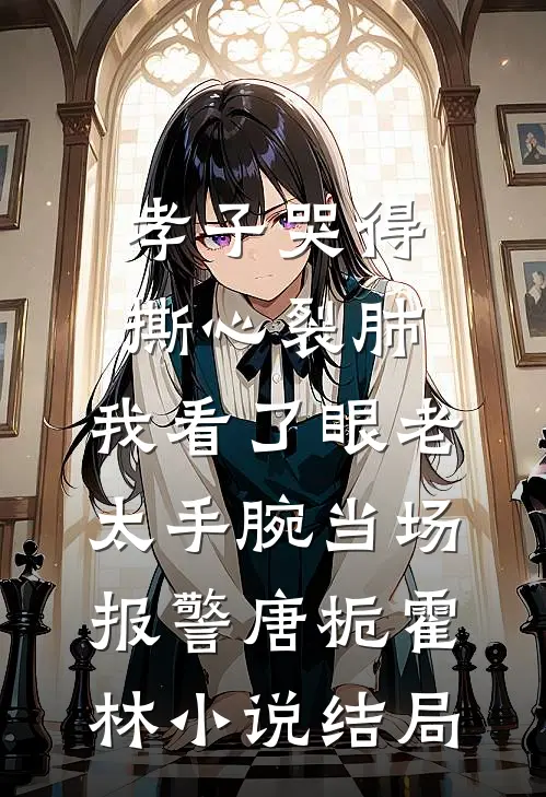孝子哭得撕心裂肺，我看了眼老太手腕当场报警唐栀霍林小说结局