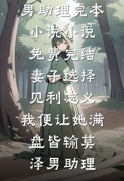 妻子选择见利忘义，我便让她满盘皆输莫泽男助理完本小说_小说免费完结妻子选择见利忘义，我便让她满盘皆输莫泽男助理