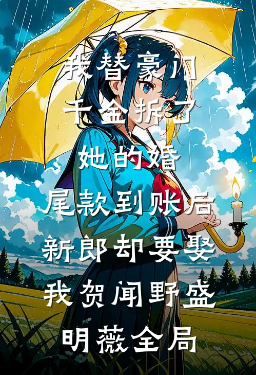 我替豪门千金拆了她的婚，尾款到账后新郎却要娶我贺闻野盛明薇全局