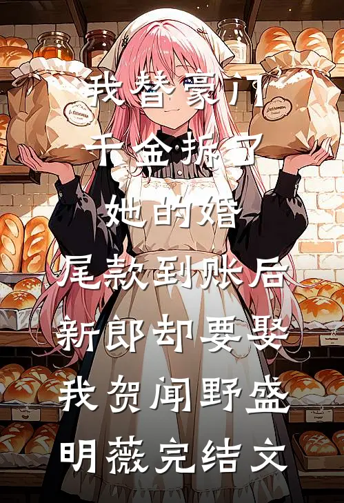我替豪门千金拆了她的婚，尾款到账后新郎却要娶我贺闻野盛明薇完结文