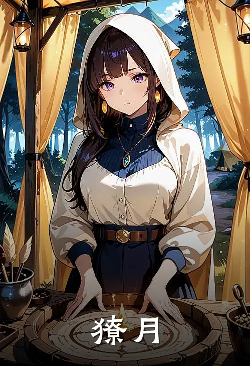 獠月