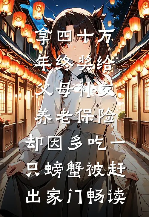 拿四十万年终奖给父母补交养老保险，却因多吃一只螃蟹被赶出家门畅读