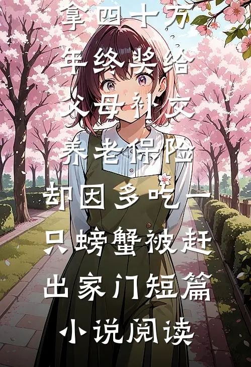拿四十万年终奖给父母补交养老保险，却因多吃一只螃蟹被赶出家门短篇小说阅读