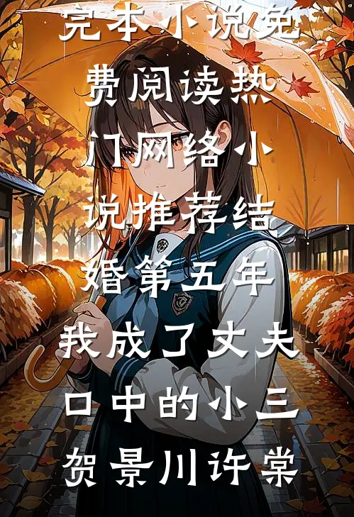 结婚第五年，我成了丈夫口中的小三(贺景川许棠)完本小说免费阅读_热门网络小说推荐结婚第五年，我成了丈夫口中的小三(贺景川许棠)