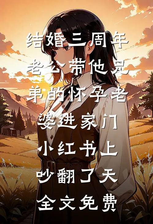 结婚三周年，老公带他兄弟的怀孕老婆进家门，小红书上吵翻了天全文免费