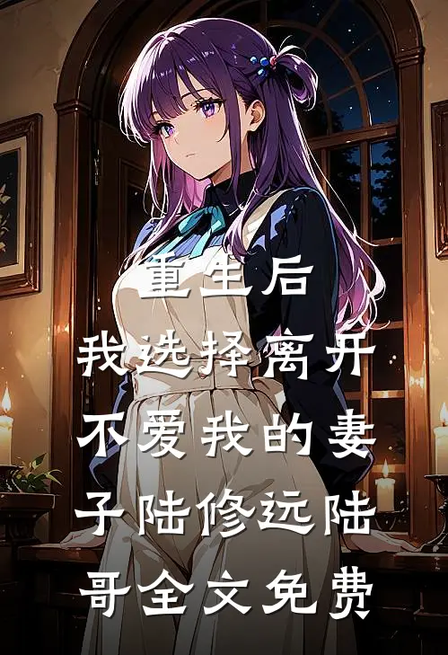 重生后，我选择离开不爱我的妻子陆修远陆哥全文免费