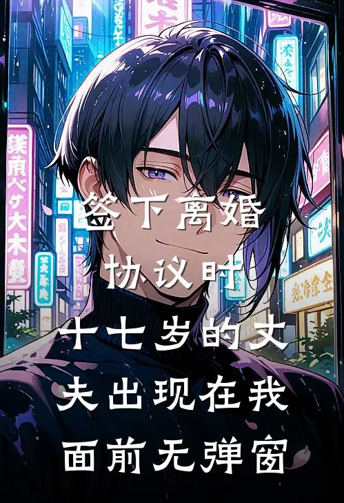 签下离婚协议时，十七岁的丈夫出现在我面前无弹窗