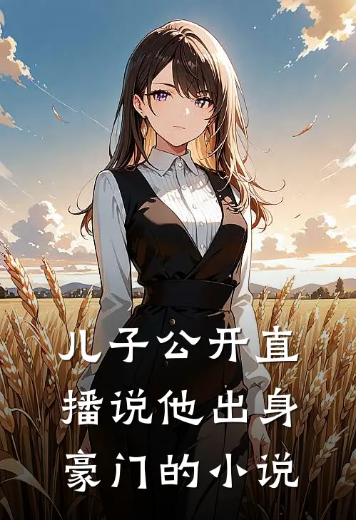 儿子公开直播说他出身豪门的小说