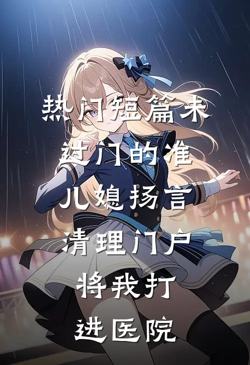 热门短篇未过门的准儿媳扬言清理门户，将我打进医院