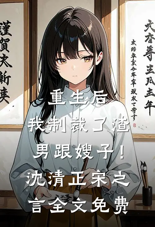 重生后，我制裁了渣男跟嫂子！沈清正宋之言全文免费