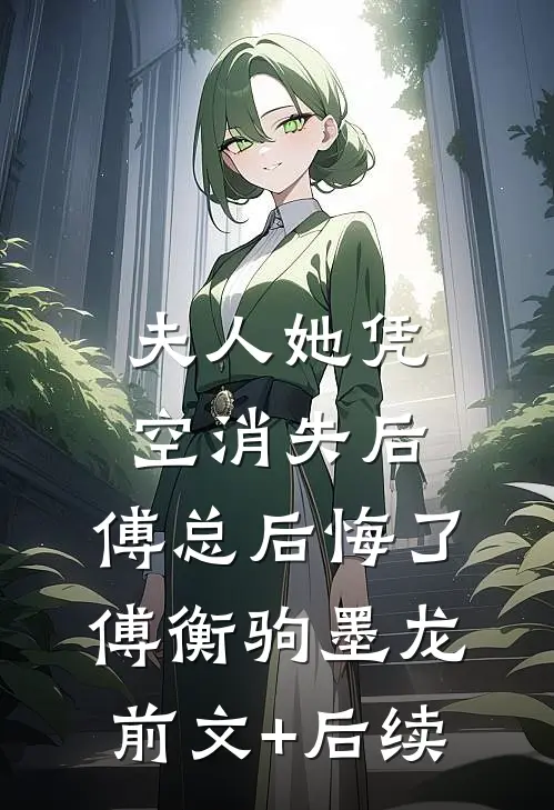 夫人她凭空消失后，傅总后悔了傅衡驹墨龙前文+后续