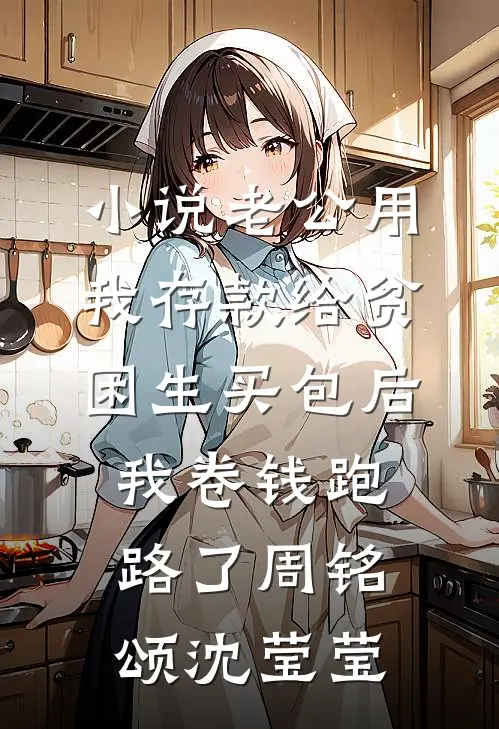 小说老公用我存款给贫困生买包后，我卷钱跑路了(周铭颂沈莹莹)