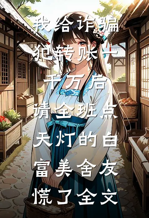 我给诈骗犯转账一千万后，请全班点天灯的白富美舍友慌了全文
